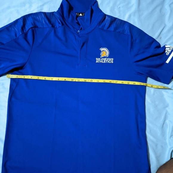 Adidas climalite tshirt for men blue size M - Picture 7 of 7